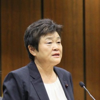 ２０１８年第３回定例会で阿部早苗議員が一般質問を行いました