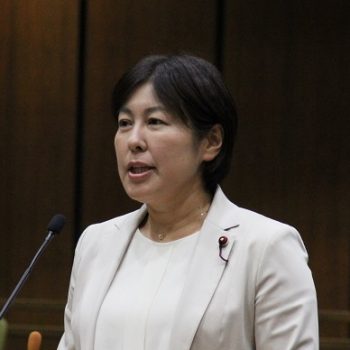 ２０１８年第３回定例会であざみ民栄議員が一般質問を行いました