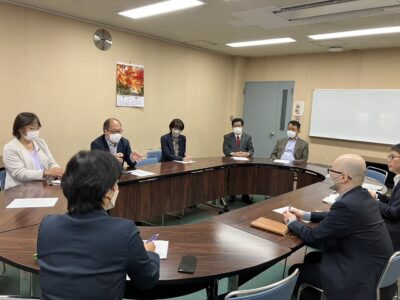 新宿区第三次実行計画(素案)の地域説明会についての申し入れを行いました